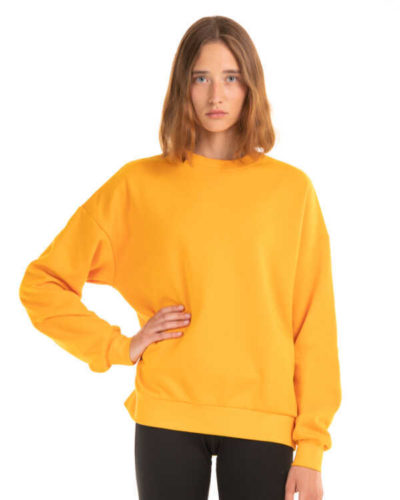 Unisex oversize svītšots. Cadmium Yellow. - Image 3